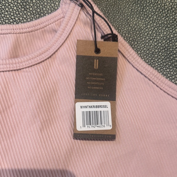 Pink Ribbed Tank Top - Picture 2 of 6